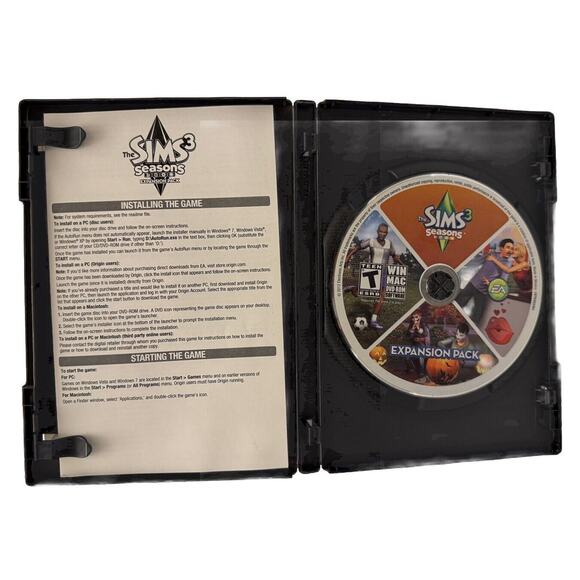 The Sims 3 Seasons PC Expansion Pack - Preowned with Original Case - Picture 3 of 5